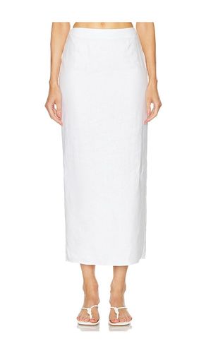 Linen Maxi Skirt in . Size L, XL, XXS - Helsa - Modalova