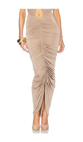 Bianca Ruched Midi Skirt in . Taglia M, S, XL, XS, XXS - Helsa - Modalova