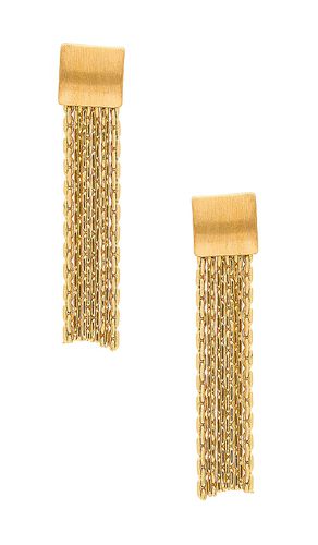 Pendientes sling en color oro metálico talla all en - Metallic Gold. Talla all - Heaven Mayhem - Modalova