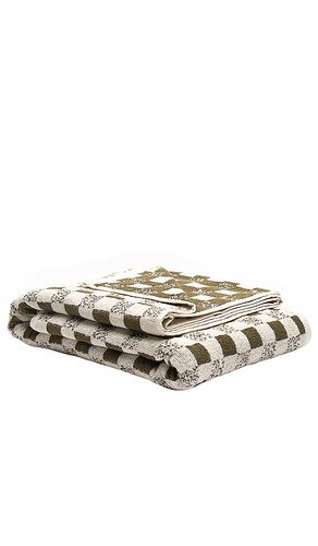 House No. 23 Monroe Towel in Olive - House No. 23 - Modalova