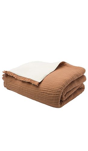 Alaia sherpa throw in color burnt orange size all in - Burnt Orange. Size all - House No. 23 - Modalova