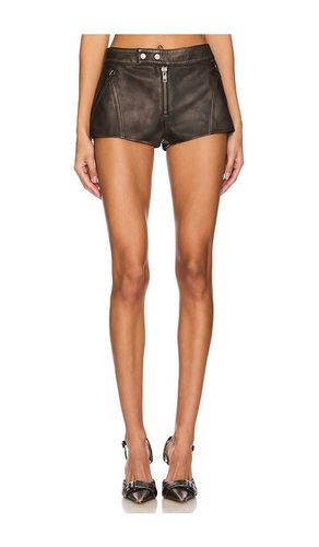 Artemisia Leather Shorts in . Taglia XL. Also in XXS - h:ours - Modalova