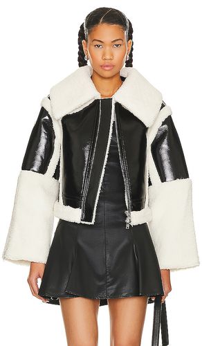 Lalita Faux Shearling Leather Jacket in . Size M, S, XL, XS - h:ours - Modalova