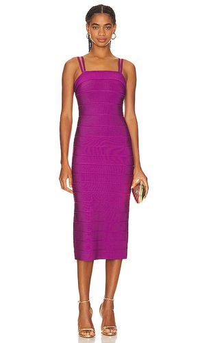 Icon Strappy Midi Dress in . Taglia XS - Herve Leger - Modalova