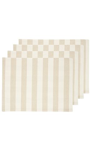 Essential Striped Set Of 4 Placemats in - HAWKINS NEW YORK - Modalova