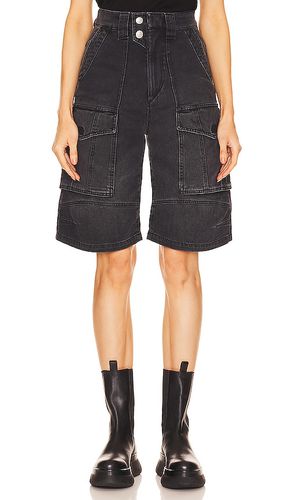 Hortens short en color negro talla 34/2 en - Black. Talla 34/2 (también en 36/4, 38/6, 40/8) - Isabel Marant Etoile - Modalova