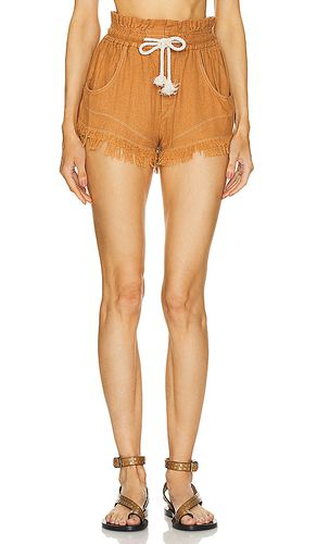 Talapiz short en color marrón talla 34/2 en - Brown. Talla 34/2 (también en 36/4, 38/6) - Isabel Marant Etoile - Modalova