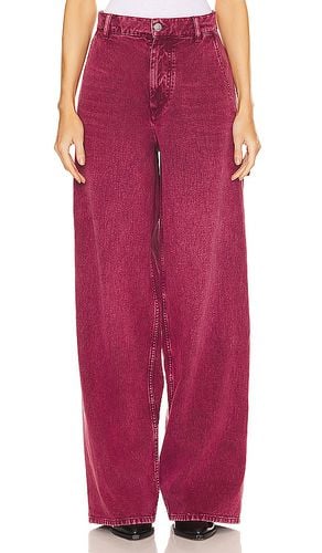 Solene utility jeans en color vino talla 34/2 en - Wine. Talla 34/2 (también en 40/8) - Isabel Marant Etoile - Modalova