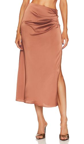 Marguerite Ruched Midi Skirt in . Taglia 6 - JONATHAN SIMKHAI STANDARD - Modalova