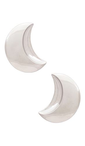 Pendientes moonlight en color metálico talla all en - Metallic Silver. Talla all - Julietta - Modalova