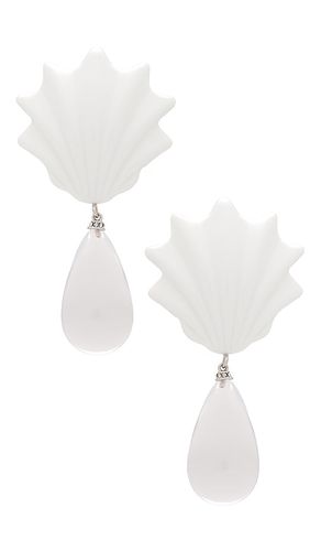 Pendientes isola bella en color blanco talla all en - White. Talla all - Julietta - Modalova