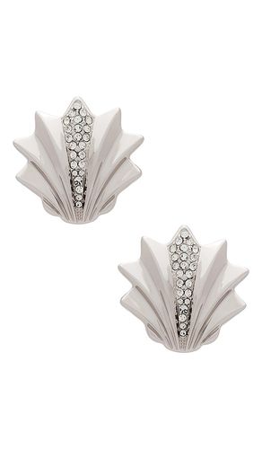 Metal Shell Earrings in - Julietta - Modalova