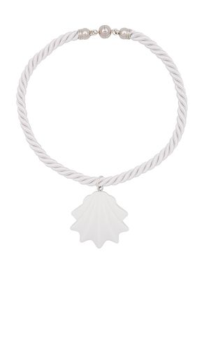 Shell Cord Necklace in - Julietta - Modalova
