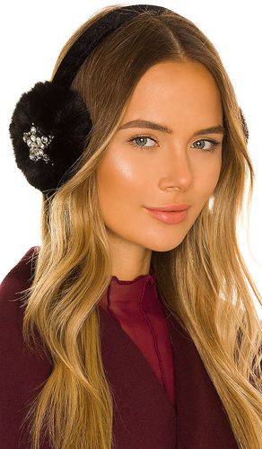 Embellished Faux Fur Ear Muffs in - jocelyn - Modalova