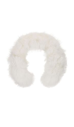 Jocelyn Faux Fur Earmuffs in Ivory - jocelyn - Modalova