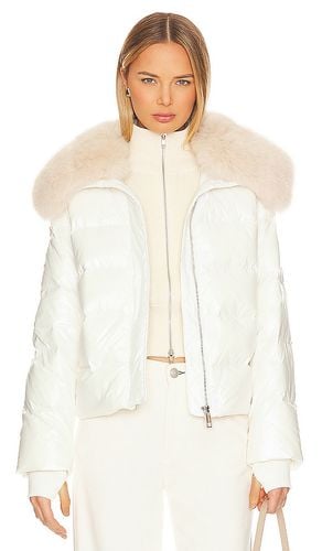 Nylon Puffer Jacket With Faux Collar in . Taglia S - jocelyn - Modalova