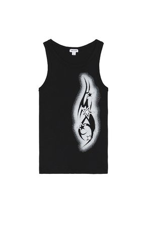 Airbrush Star Tribal Ribbed Vest in . Size M, XL - Jaded London - Modalova