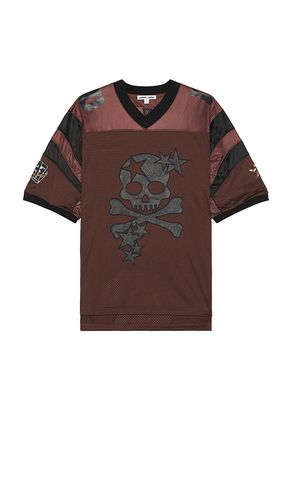 Camiseta de deportes skull en color talla L en - Brown. Talla L (también en M, S, XL) - Jaded London - Modalova