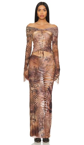 Vestido en color bronce talla L en - Tan. Talla L (también en M, S, XS) - Jaded London - Modalova