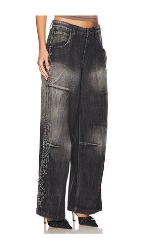 Diamante western colossus jeans en color negro talla 24 en - Black. Talla 24 (también en 25, 26, 28, 30) - Jaded London - Modalova