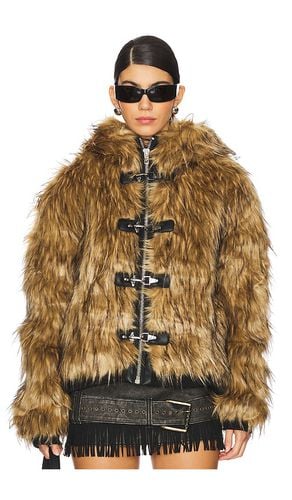 Mendoza Faux Fur Jacket in . Taglia M, S, XS - Jaded London - Modalova