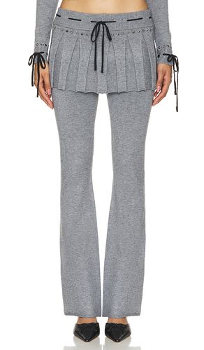 Pantalón con trabillas knitted skirt en color talla M en - Grey. Talla M (también en S, XS) - Jaded London - Modalova