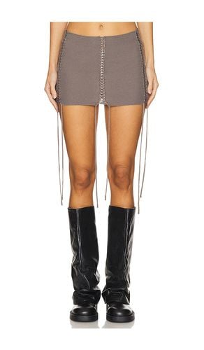 Extreme Mini Lace Up Knit Skirt in . Size M, S, XL, XS - Jaded London - Modalova