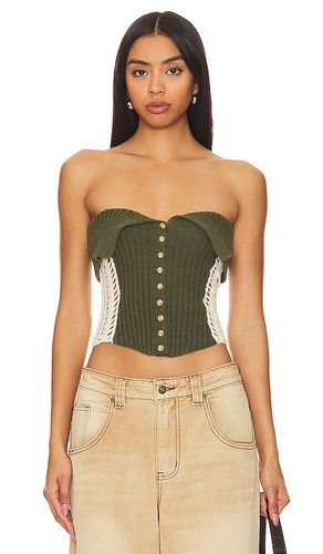Corsé en color talla L en - Olive. Talla L (también en XL) - Jaded London - Modalova