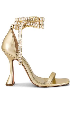 Sandalia hollywood en color oro metálico talla 9 en - Metallic Gold. Talla 9 (también en 9.5) - JLO Jennifer Lopez - Modalova