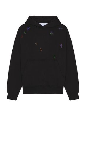 Letters Beaded Hoodie in . Size M, S, XL/1X - Jungles - Modalova