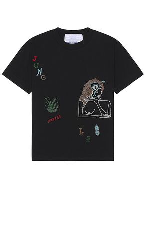 Slow Down Beaded Tee in . Taglia L - Jungles - Modalova