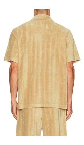 Ted Stripe Terry Shirt in . Size M. Also in L, XL/1X, S - J.Lindeberg - Modalova