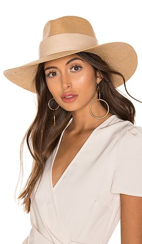 Sombrero clemence en color bronce talla S en - Tan. Talla S (también en L) - Janessa Leone - Modalova