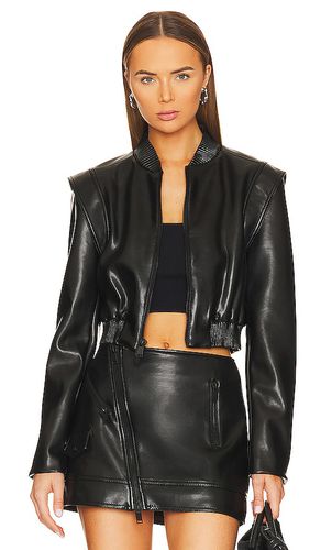 Doreen Regenerated Leather Bomber Jacket in . Size M, S, XS - SIMKHAI - Modalova
