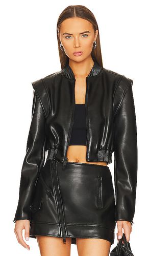 Doreen Regenerated Leather Bomber Jacket in . Size S - SIMKHAI - Modalova