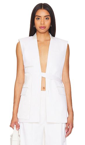 Kirby Reverse Tailored Vest in . Size 0, 4, 6, 8 - SIMKHAI - Modalova