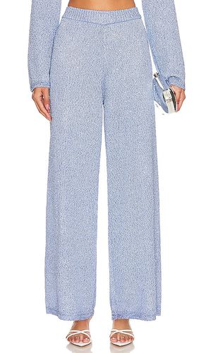 Pantalón pierna recta orissa en color bebe azul talla L en - Baby Blue. Talla L (también en M) - SIMKHAI - Modalova