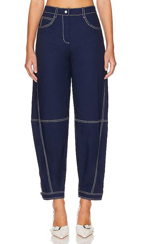 Pantalón de pierna curva kairi en color azul talla 0 en - Blue. Talla 0 (también en 4, 8) - SIMKHAI - Modalova