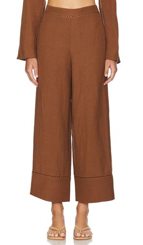 Pantalón corto de pierna recta colley en color marrón talla L en - Brown. Talla L (también en M, S, XS) - SIMKHAI - Modalova