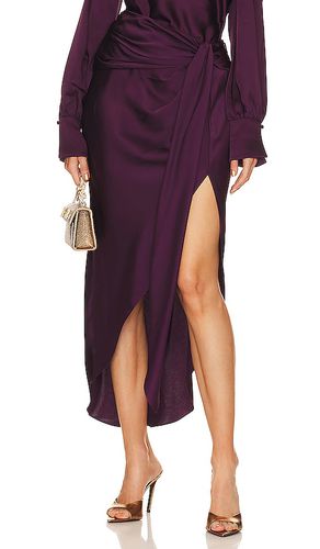 Elisabetta Draped Midi Skirt in . Size 10, 2 - SIMKHAI - Modalova