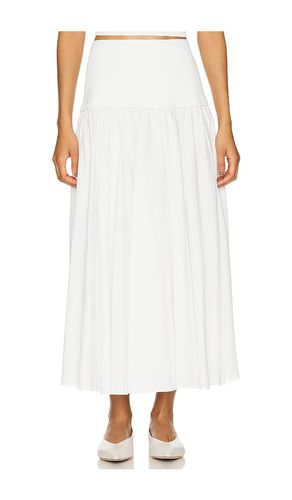 Falda maxi stella en color talla L en - White. Talla L (también en M) - SIMKHAI - Modalova