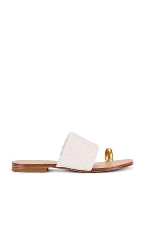 Ariana Woven Leather Sandal With Metal Toe Ring in . Size 37, 38, 39, 40, 41 - SIMKHAI - Modalova