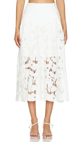 Artemisa Midi Lace Skirt in . Taglia M, S, XS - Karina Grimaldi - Modalova