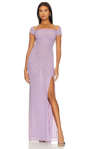 Vestido largo khine en color lavanda talla L en - Lavender. Talla L (también en M, S, XS) - Khanums - Modalova