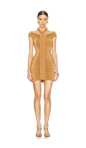 Textured Slinky Mini Dress in . Taglia S, XS, XXS - Khanums - Modalova