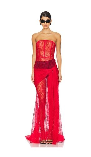 Lace Corset Gown in . Taglia M, S, XS - Kim Shui - Modalova