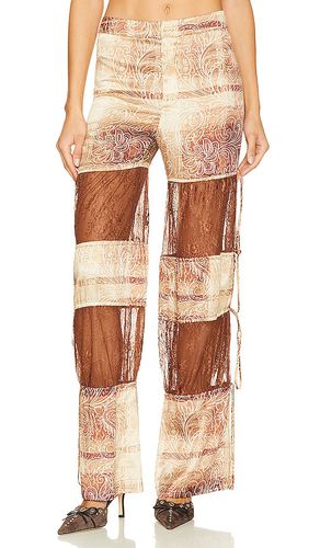 Pantalones en color marrón talla S en - Brown. Talla S (también en XS) - Kim Shui - Modalova