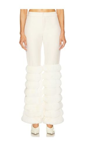 Faux Fur Pants in . Taglia S, XS - Kim Shui - Modalova