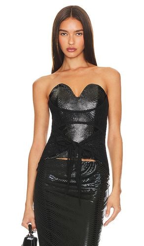 Vinyl Snake Bustier in . Size S - Kim Shui - Modalova