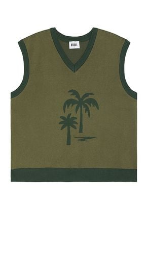 Palm Tree Sweater Vest in . Taglia S, XL/1X - KROST - Modalova